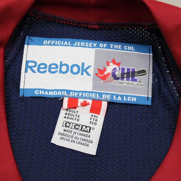 Lethbridge Hurricanes Jersey - Eric Godard 28 by Reebok - Men's 2XL - Picture 10 of 10